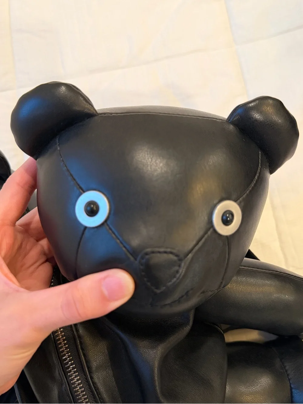 Heaven by Marc Jacobs Black Twin Bear Backpack